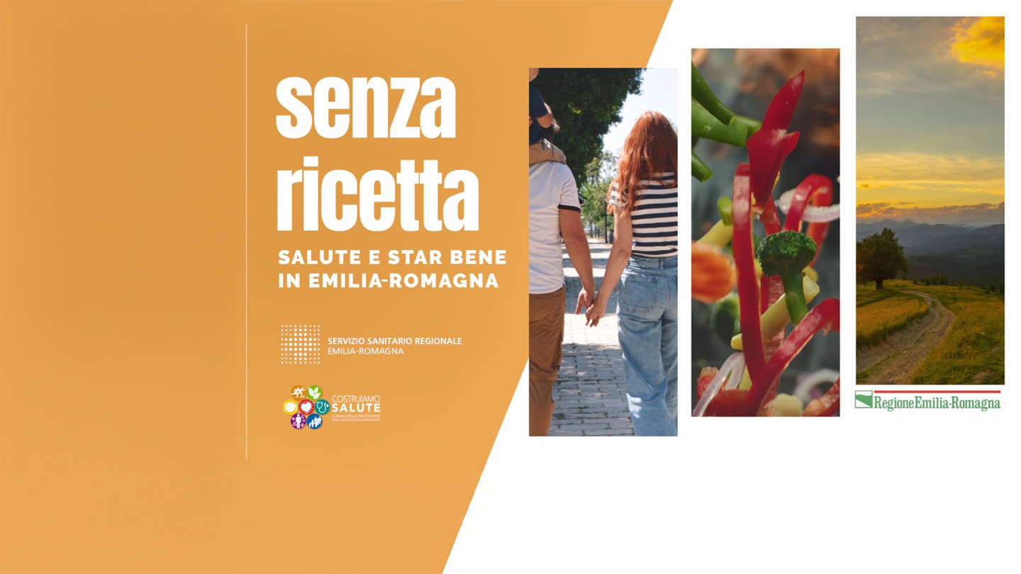 Senza Ricetta - Salute e star bene in Emilia-Romagna - Episodio 3 - Youngle - LepidaTV - Copertina
